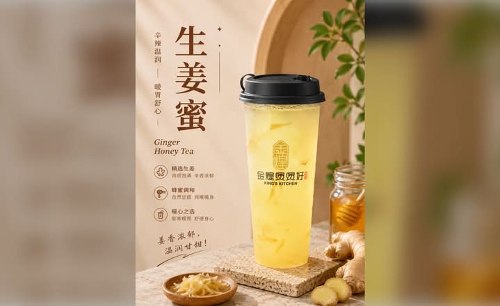 Ginger Honey Tea-生姜蜜